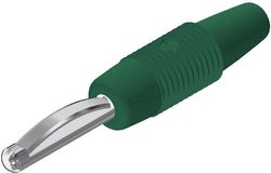 Wtyczka bananowa SKS Hirschmann VON 20 ziel. 4mm