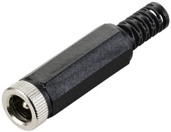 Złącze niskonatężeniowe TRU COMPONENTS  złącze żeńskie proste  5.5 mm 1 szt.