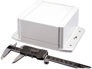 Obudowa uniwersalna Hammond Electronics, ABS, szary błyszczący, (D x S x W) 120 x 120 x 62 mm, 1 szt.