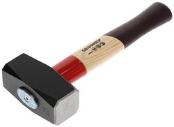 620 H-2000 - GEDORE - młotek dwuobuchowy ROTBAND-PLUS z trzonkiem z hikoryru, 2000 g. Młotek dwuobuchowy Gedore 620 H-2000 8887610  2000 g 300 mm  1 szt.