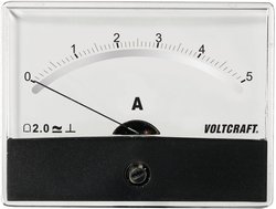Analogowy wskaźnik panelowy VOLTCRAFT AM-86X65/5A/DC