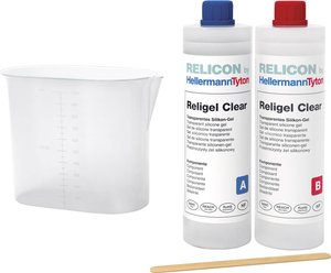 Żel dwukomponentowy HellermannTyton Religel Clear 1000-SIG-CL  1 szt.