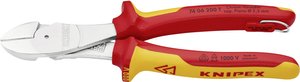 Szczypce boczne wzmocnione Knipex 74 06 200 T, 200 mm, 64 HRC, VDE