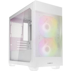 Lian Li LANCOOL 205M Micro Tower Obudowa, Obudowa gamingowa  biały