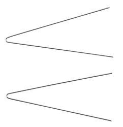 Narzędzie igłowe do demontażu stacyjki Mercedes Ø 1,25 mm, 2 szt KS Tools 500.1383 1 szt.