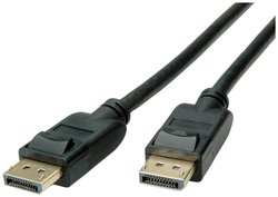 Kabel DisplayPort Roline green 11.44.5812 11.44.5812, 8K, ekranowany, płaszcz TPE, bezhalogenowy, 3.00 m