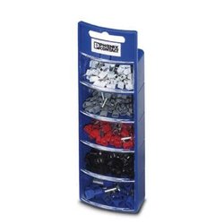 Zestaw podwójnych końcówek Phoenix Contact AI-TWIN SORTI BOX BU 3202986, 0.50 mm² - 2.50 mm², 225 szt.