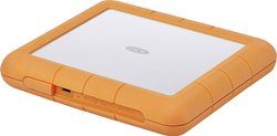 LaCie Rugged RAID Shuttle 8 TB  Zewnętrzny dysk twardy 8,9 cm (3,5'') USB 3.2 Gen 2 (USB 3.1) srebrny, pomarańczowy STHT8000800