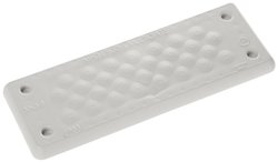Płyta przelotowa Trelleborg MH-24 F 30-1 LIGHT GREY UL94 V-0 IP65 TPE Screw 107465B, (D x S x W) 154 x 56 x 19 mm, TPE, 1 szt.