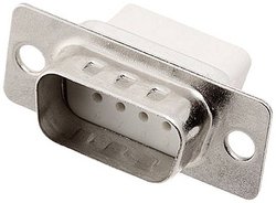 Listwa męska D-Sub encitech DBC09-SP-W 2108-0190-01, rzędy: 2, styki: 9, 180 °, 1 szt.