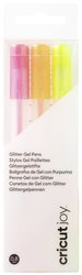 Długopisy żelowe Cricut Joy™ Glitter 0.8mm Neonowe kolory (3 sztuki) Cricut Joy™ Glitzer Gel 0,8mm, 3er Zestaw długopisów  neonowy