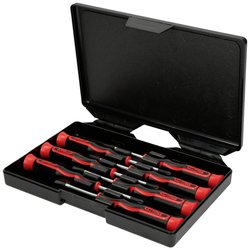 Zestaw wkrętaków precyzyjnych PH i płaskich, 7-cz Zestaw wkrętaków KS Tools 500.7165 5007165