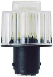 Lampa LED Werma Signaltechnik 956.400.68 BA 15d, 230VAC biała