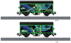 Wagon towarowy Märklin 44830 Skala H0, kryty Wagon towarowy Green Lantern