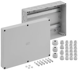 Skrzynka rozdzielcza Spelsberg RK 4/100-L 62692201, IP66, 254 mm x 360 mm x 111 mm , 1 szt.