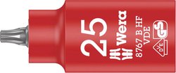 Nasadka 8767 B VDE TORX HF Zyklop, izolowana, z napędem 3/8'', z funkcją mocowania Nasadka trzpieniowa  Wera  05004921001  1 szt.