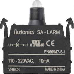 TRU COMPONENTS SA-LARM Element LED czerwony 110 V, 240 V 1 szt.