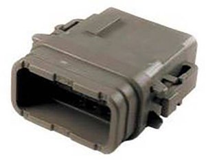 Obudowa złącza pin żeńskiego na kabel TE Connectivity DTM06-12SA-E007, wire-to-wire, piny: 12, 1 szt.