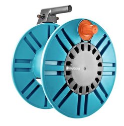 Łatwe zwijanie i rozwijanie bez splątania oraz oszczędzające miejsce i delikatne przechowywanie Bęben ścienny na wąż GARDENA 02650-20