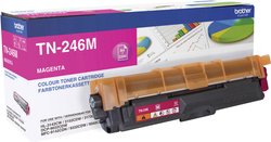 Brother Toner TN-246M TN246M tusz oryginalny Magenta 2200 strony Brother Toner TN-246M TN246M tusz oryginalny Magenta 2200 strony