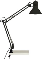 Lampa z zaciskiem Brilliant Hobby 10802/06 LED E-27 40 W czarny