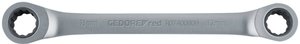 Klucz oczkowy podwójny z grzechotką Gedore RED R07401415 3300895 14 - 15 mm