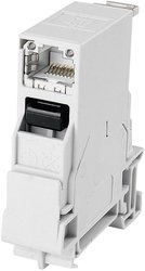 złącze żeńskie do wbudowania RJ45 Telegärtner J80023A0001 Ilość styków: 8P8C 1 szt.