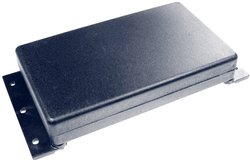 Obudowa ścienna Kemo, termoplast, czarny, (D x S x W) 120 x 70 x 20 mm, 1 szt.