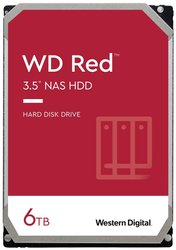 Western Digital WD Red™ 6 TB  Dysk twardy wewnętrzny, 3,5'' (8,9 cm) SATA 6 Gb/s WD60EFAX Opakowanie zastępcze
