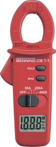 Miernik cęgowy cyfrowy Benning CM 1-1, CAT III 600 V