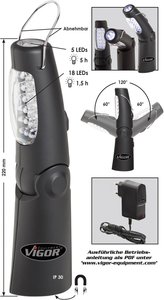 Lampa robocza Vigor V2316 V2316