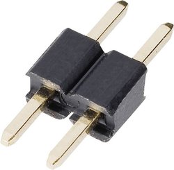 Listwa pinowa prosta W & P Products 243-12-020-1-00, RM 2,5 mm, 1 x 20 pin, 3 A, biała