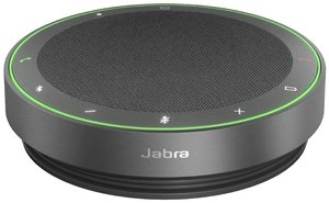 Telefon konferencyjny JABRA Speak2 75 UC, czarny, z certyfikatem ujednoliconej komunikacji Telefon konferencyjny Jabra Speak2 75 UC, Bluetooth, USB-A, USB-C®, ciemnoszary
