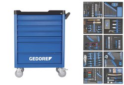 Wózek narzędziowy workster - z zestawem 308 szt Wózek narzędziowy Gedore WSL-L-TS-308 2980347