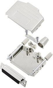 Zestaw listew żeńskich D-Sub TRU COMPONENTS TCDPPK25MHDS44K 7709620, rzędy: 3, styki: 44, 180 °, 1 szt.