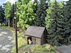 Szopa polowa Zestaw do złożenia Busch 1500 H0 1 szt.