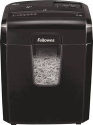 Fellowes Powershred® 8Cd Niszczarka 8 ark. Cięcie na drobne elem. 4 x 35 mm P-4 14 l Niszczy także spinacze do papieru, płyty CD, płyty DVD, zszywki, karty kredytowe