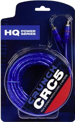 Crunch CRC5 Kabel cinch 5.00 m [2x złącze męskie RCA/cinch - 2x złącze męskie RCA/cinch]