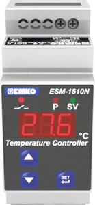 Termostat Emko ESM-1510-N.5.11.0.1/00.00/2.0.0.0 Pt100 -50 do 400 °C Przekaźnik 5 A (D x S x W) 62 x 35 x 90 mm