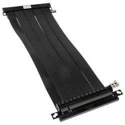 Lian Li Kabel riser PCIe PCIe 1.0, PCIe 2.0, PCIe 3.0, PCIe 4.0 Wtyczka PCIe x16, Gniazdo PCIe x16 24 cm czarny PW-PCI-4-24X