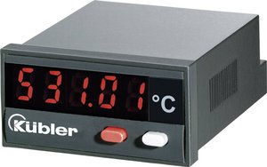 Termometr tablicowy, panelowy Kübler Automation CODIX 532, - 19999 - 99999 °C, Dokładność: Zależny od czujnika