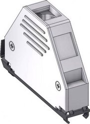 Obudowa złącza D-SUB Deltron Connectors DCEM 37, tworzywo sztuczne, metalizowane, 180 °, 45 °, 1 szt.
