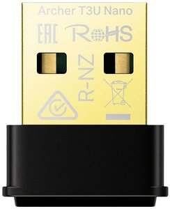 TP-LINK Archer T3U Nano Adapter sieciowy Adapter sieciowy TP-LINK Archer T3U Nano USB 1.3 GBit/s