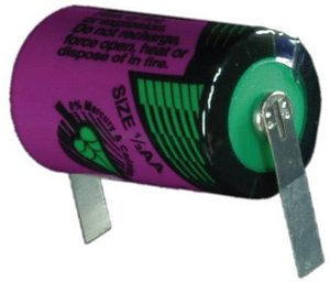 Bateria 1/2 AA Tadiran Batteries SL 350 T, 3.6 V, 1200 mAh, litowe, U-końcówka do lutowania, 1 szt.