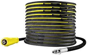 Wąż wysokociśnieniowy Longlife, 20 m, DN 8, 400 bar, 1 x EASY!Lock / 1 x przyłącze do bębna na wąż AVS Kärcher Professional 6.110-028.0  Wąż do myjki parowej 1 szt.
