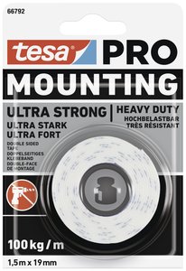 Taśma montażowa tesa  66792-00000-00 Mounting PRO Ultra Strong (D x S) 1.5 m x 19 mm 1.5 m 1 szt.