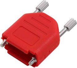 Obudowa złącza D-SUB encitech DPPK25-FMR-K 6353-0143-03, poliamid, 180 °, 1 szt.