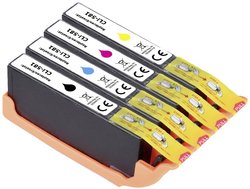Renkforce Tusz Zamiennik Canon CLI-581BK, CLI-581C, CLI-581M, CLI-581Y Czarny, Cyjan, Magenta, Żółty  atrament Renkforce RF-5718880, 1 szt.