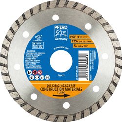 PFERD 68012222 Dg Psf Tarcza tnąca diamentowa Średnica 125 mm Średnica otworu 22.23 mm 1 szt.