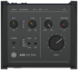 Interfejs audio z wyjściem AMP i złączami pedałów kontrolera Interfejs audio IK Multimedia AXE I/O ONE